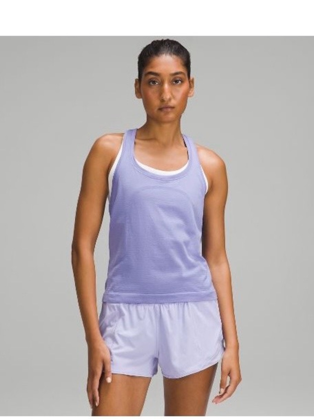 Women's Purple Racerback Tank Top